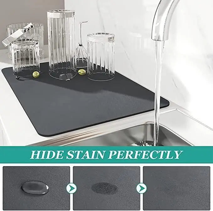 Lightweight & Washable Quick-Drying Mat Pack of 2