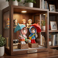 Car Decor Figurine Umbrella Couple 2Pcs