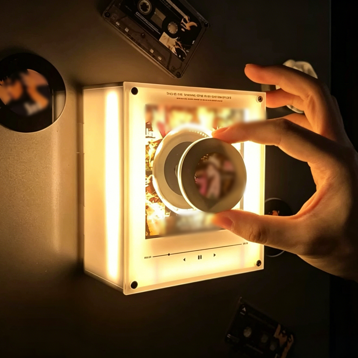 Vinyl Discs Refrigerator Magnet