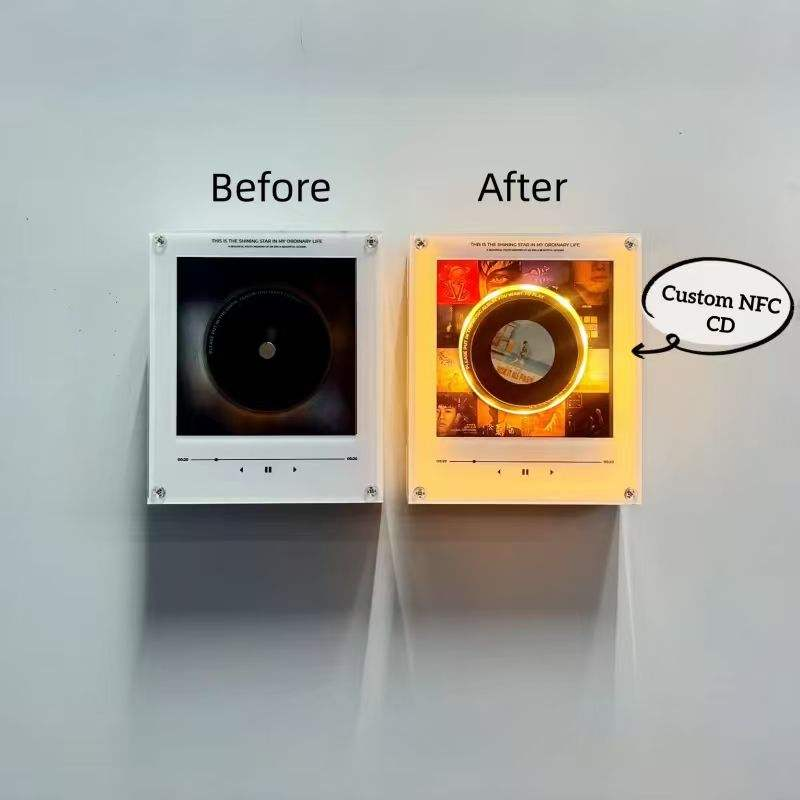 Vinyl Discs Refrigerator Magnet