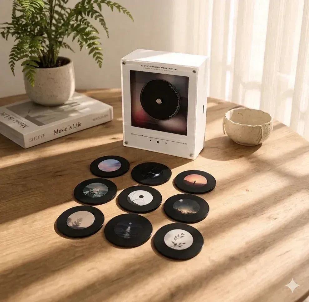 Vinyl Discs Refrigerator Magnet