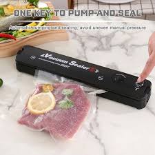 Vacuum Sealer Machine, Automatic Fresh Food-Sealer, Vacuum Packing Machine for Fruits, Meat Preservation with Dry & Moist Sealing Modes