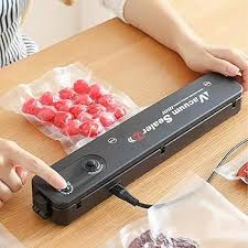 Vacuum Sealer Machine, Automatic Fresh Food-Sealer, Vacuum Packing Machine for Fruits, Meat Preservation with Dry & Moist Sealing Modes